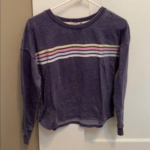 Striped Purple Tee